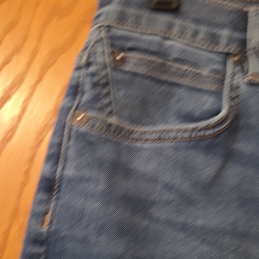 We The Free Distressed Blue Ankle Jeans - Picture 3 of 8